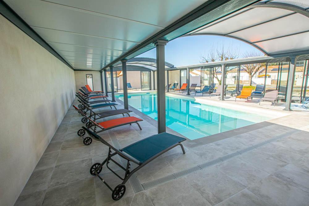Le Mousse Maison Avec Piscine/Parking/Wifi/Plages 5Kms Les Mathes Exterior foto